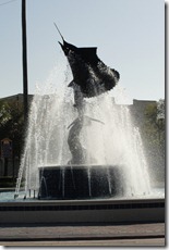 Sailfish fountain